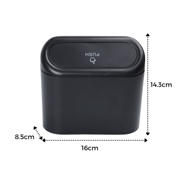 Waterproof Car Trash Bin For Clean Cabin And Easy Install
