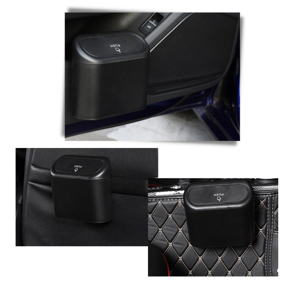 Waterproof Car Trash Bin For Clean Cabin And Easy Install