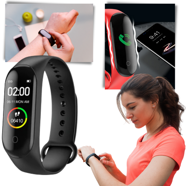 Fitness And Sleep Tracker Bracelet For Health Monitoring And Insights