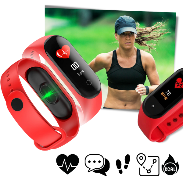 Fitness And Sleep Tracker Bracelet For Health Monitoring And Insights