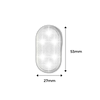 Sensor Activated Wireless Car LED for Clearer Interior Lighting