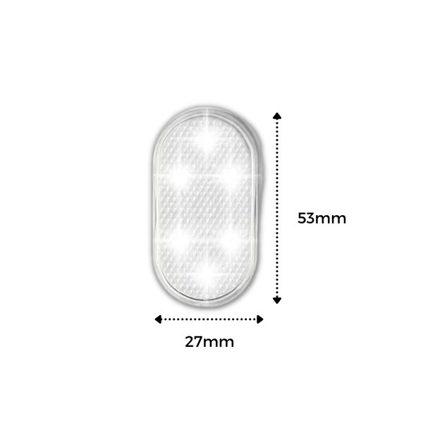 Sensor Activated Wireless Car LED for Clearer Interior Lighting