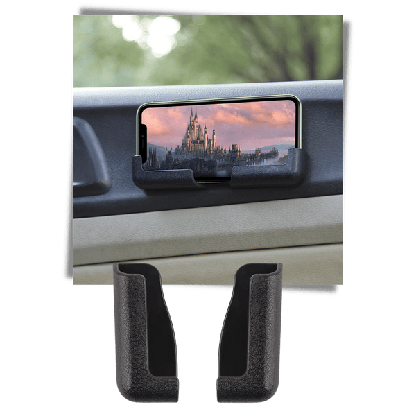 Adhesive Car Phone Holder For Hands Free Driving And Viewing