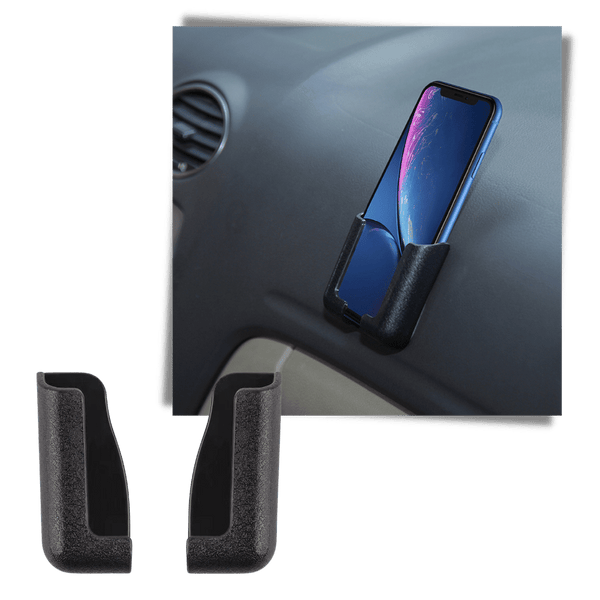 Adhesive Car Phone Holder For Hands Free Driving And Viewing