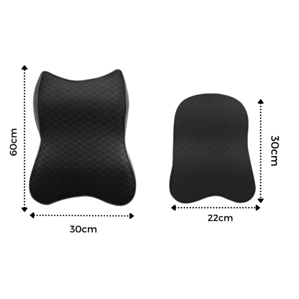 Ergonomic Car Seat Cushion For Neck Support And Comfort