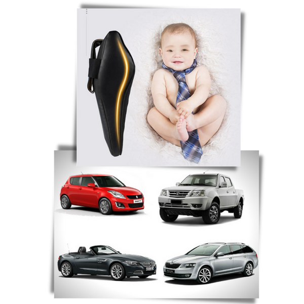 Ergonomic Car Seat Cushion For Neck Support And Comfort
