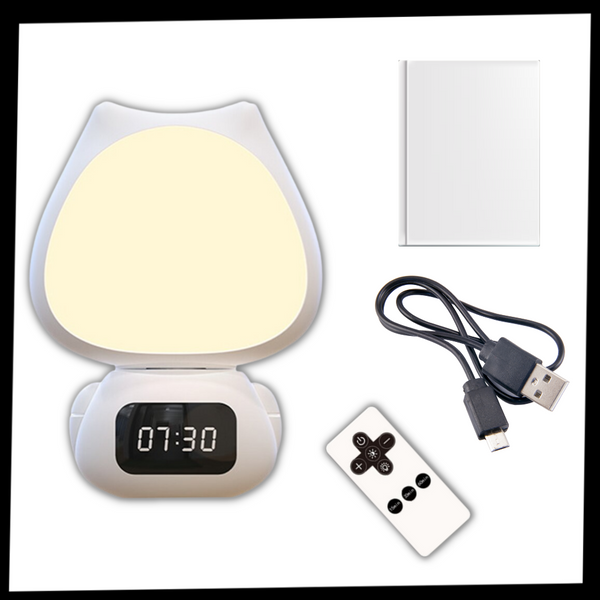 Rechargeable Remote Bedside Lamp With Adjustable Brightness