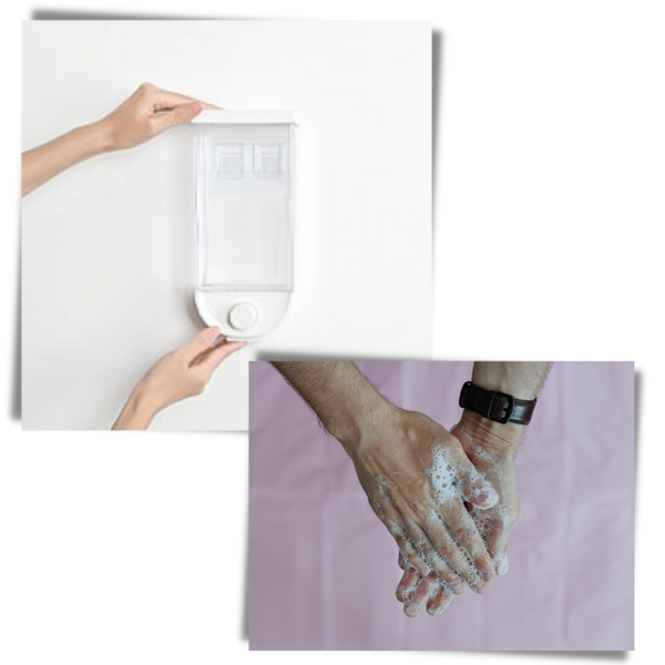 Adhesive Wall Mounted Cereal Dispenser With Dustproof Design