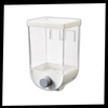 Adhesive Wall Mounted Cereal Dispenser With Dustproof Design