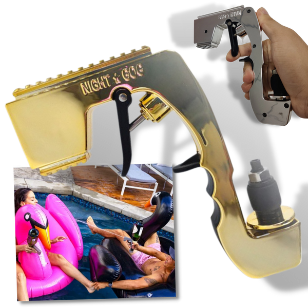 Champagne Sprayer Gun For Effortless Pouring And Party Fun
