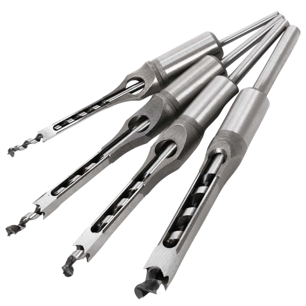 Premium Woodworking Drill Bit And Chisel Set For Precision Holes