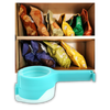 Two Pack Reusable Bag Clip With Lid Keeps Snacks Fresh And Airtight