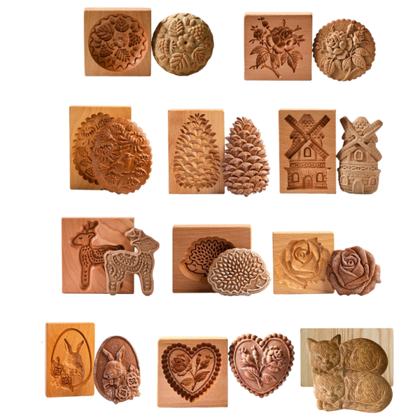 Timber Cookie Cutter Mould For High Detail Cookies