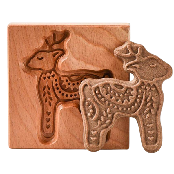 Timber Cookie Cutter Mould For High Detail Cookies