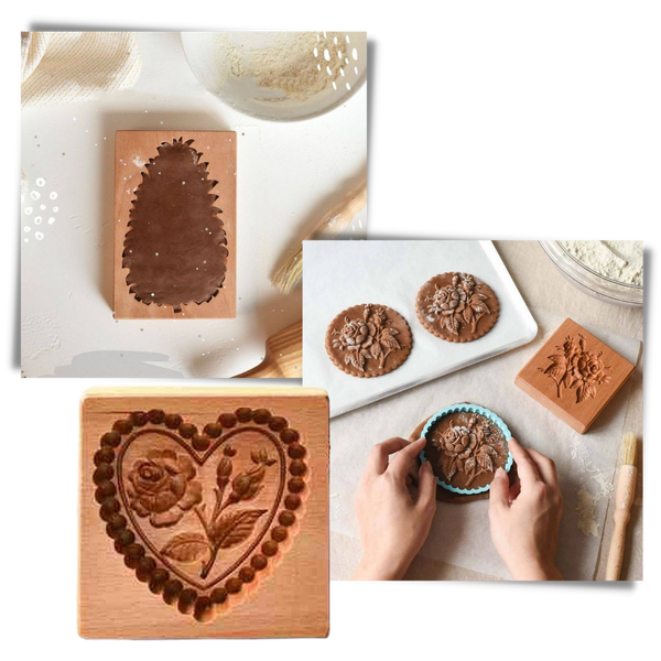 Timber Cookie Cutter Mould For High Detail Cookies