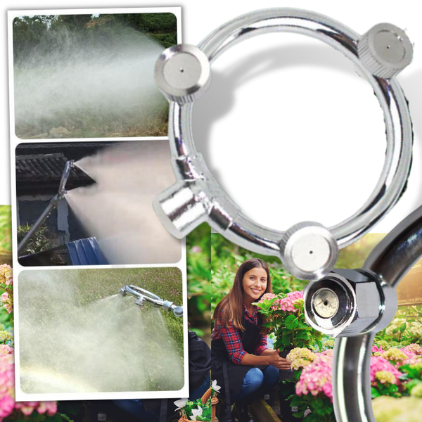 Triple Head Garden Watering Nozzle Delivers Efficient Spraying