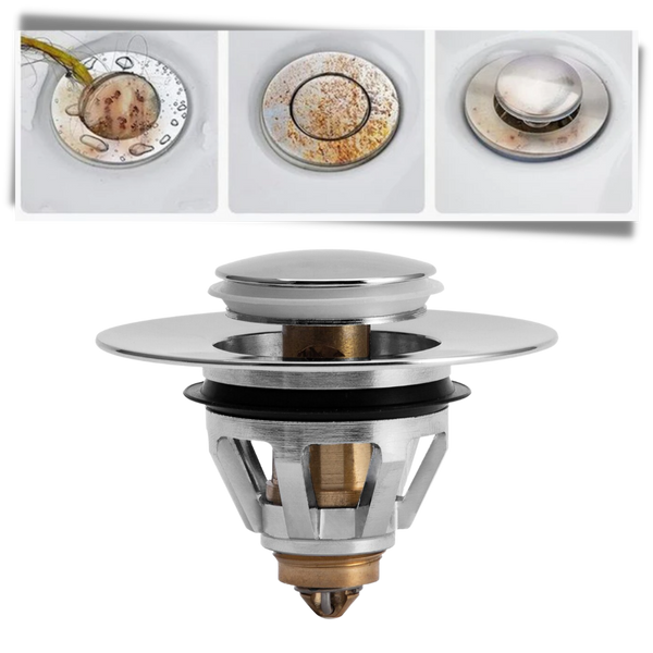 Stainless Steel Pop Up Drain Filter For Clog Prevention