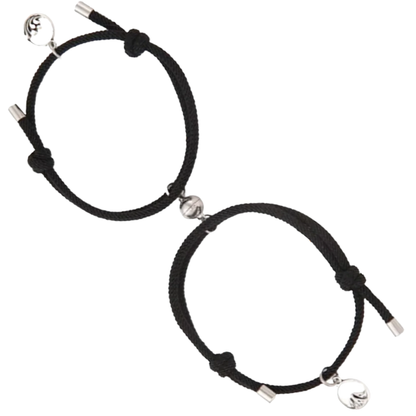 Couples Magnetic Bracelets Set For Long Distance Bonding