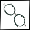 Couples Magnetic Bracelets Set For Long Distance Bonding