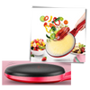 Electric Crepe Maker With Nonstick Surface For Quick Cooking