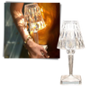 Smart Color Changing Acrylic Desk Lamp With Crystal Accents