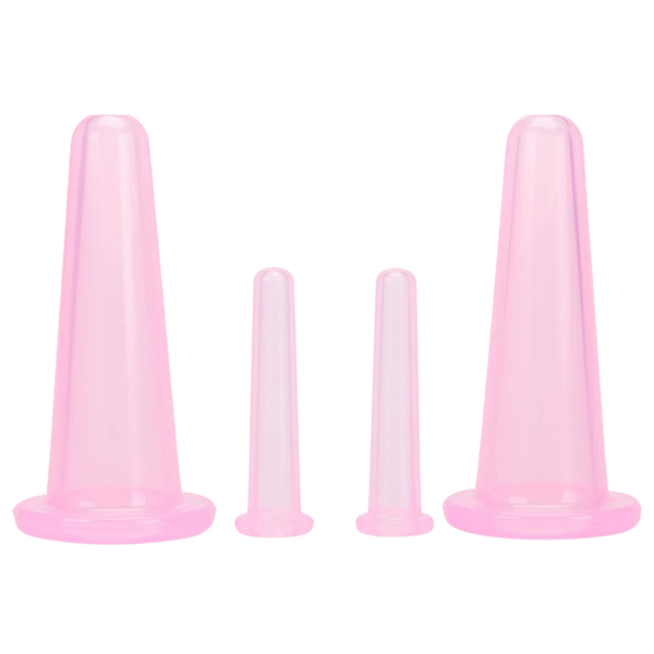 Silicone Facial Massage Cups Set Boosts Facial Circulation