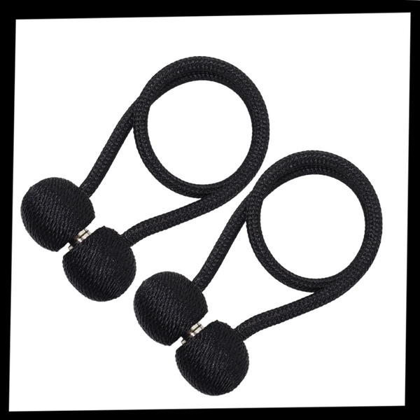 Magnetic Curtain Buckles Set For Easy Neat Tiebacks And Elegant Drapery