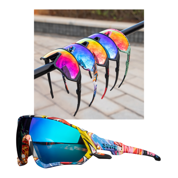 Cycling Eyewear With Polarized Lenses For Crisp Vision And Comfort