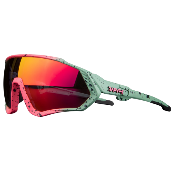 Cycling Eyewear With Polarized Lenses For Crisp Vision And Comfort