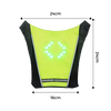 LED Reflective Cycling Vest for Enhanced Visibility and Safety