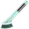 Soap Dispensing Dish Brush For Gentle Scratch Free Cleaning