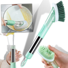 Soap Dispensing Dish Brush For Gentle Scratch Free Cleaning
