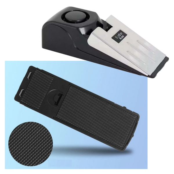 Door Stop Alarm With Anti Slip Base For Easy Home Protection