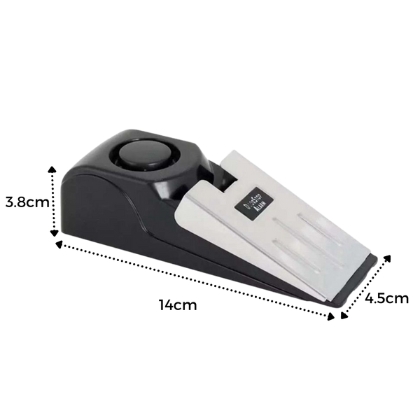 Door Stop Alarm With Anti Slip Base For Easy Home Protection