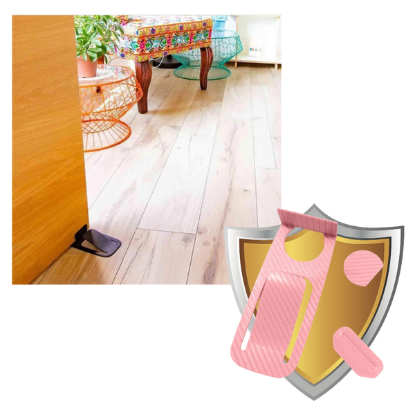Premium Door Stopper for Safe Quiet Door Control Durable Easy Install