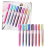 Eight-Pack Double-Line Marker Pens for Long-Lasting Colors