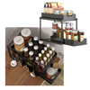 Two Drawer Spice Organizer For Streamlined Kitchen Storage