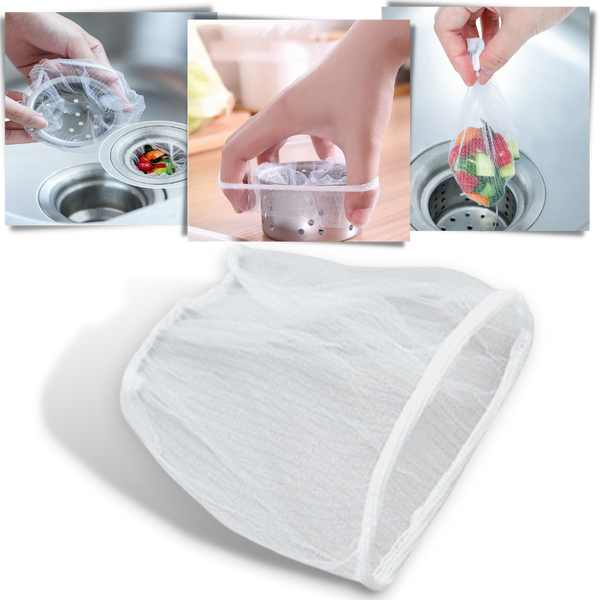 Kitchen Sink Filter Mesh Pack For Easy Clog Prevention