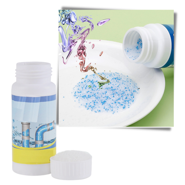 Odor Eliminating Kitchen Sink And Drain Cleaning Powder
