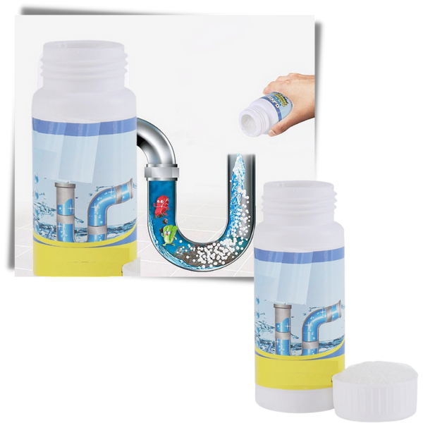 Odor Eliminating Kitchen Sink And Drain Cleaning Powder