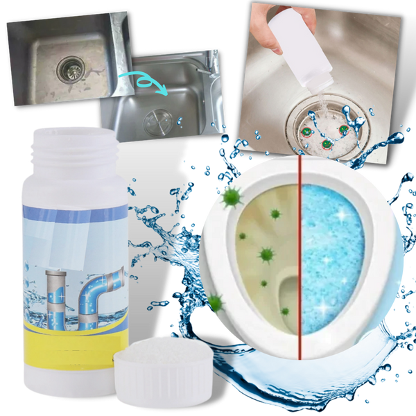 Odor Eliminating Kitchen Sink And Drain Cleaning Powder