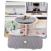 Silicone Faucet Splash Guard Mat For Efficient Water Drainage