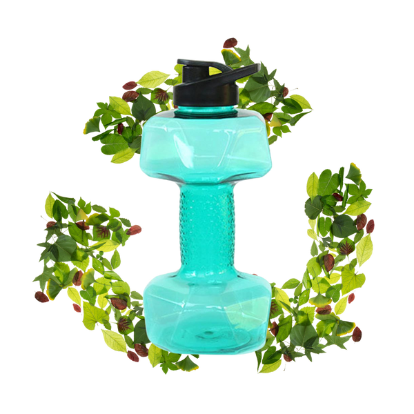 Dumbbell Bottle For Workouts With Large Hydration Capacity