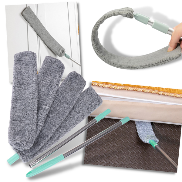 Extendable Microfiber Duster For Effortless Dust Removal