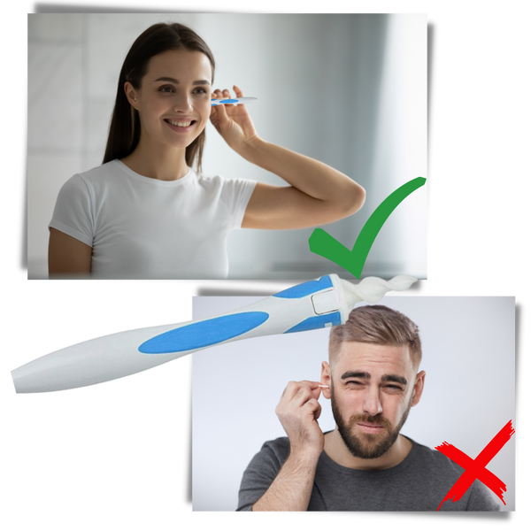 Silicone Spiral Ear Cleaner Tool For Gentle Ear Wax Removal