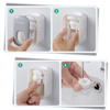 Wall Mounted Toothpaste Dispenser With Dustproof Design For Less Waste