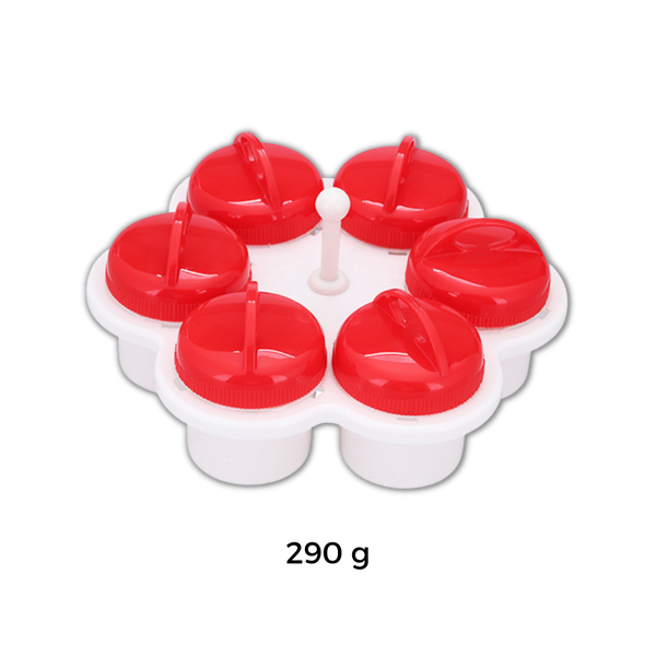 Six Shape Egg Molds Set for Creative and Fun Breakfasts