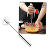 Hand Crank Egg Beater With Stainless Steel Build For Effortless Mixing