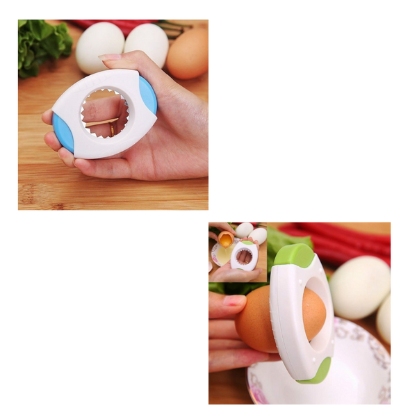 Eggshell Cracker Tool For Easy Egg Prep And Reusable Peeling