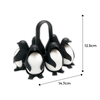 Penguin-Shaped Silicone Egg Holder For Boiling And Serving Multiple Eggs